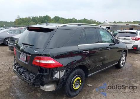 2012 Mercedes-Benz Ml 350 4Matic из США, поврежденный, VIN 4JGDA5HB6CA011077